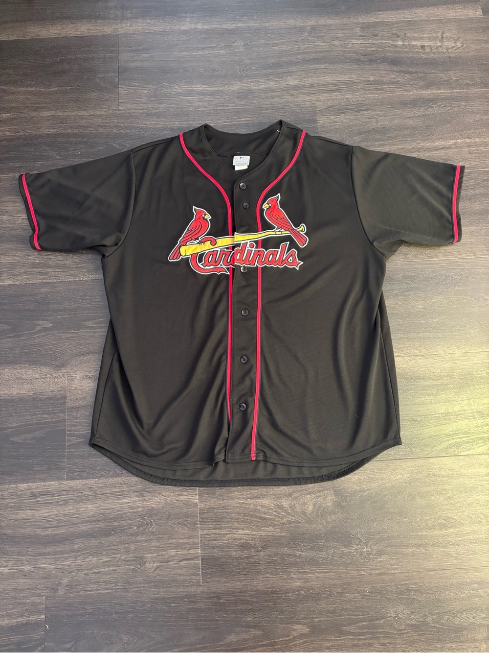 Black St Louis Cardinals MLB Jersey Size XXL